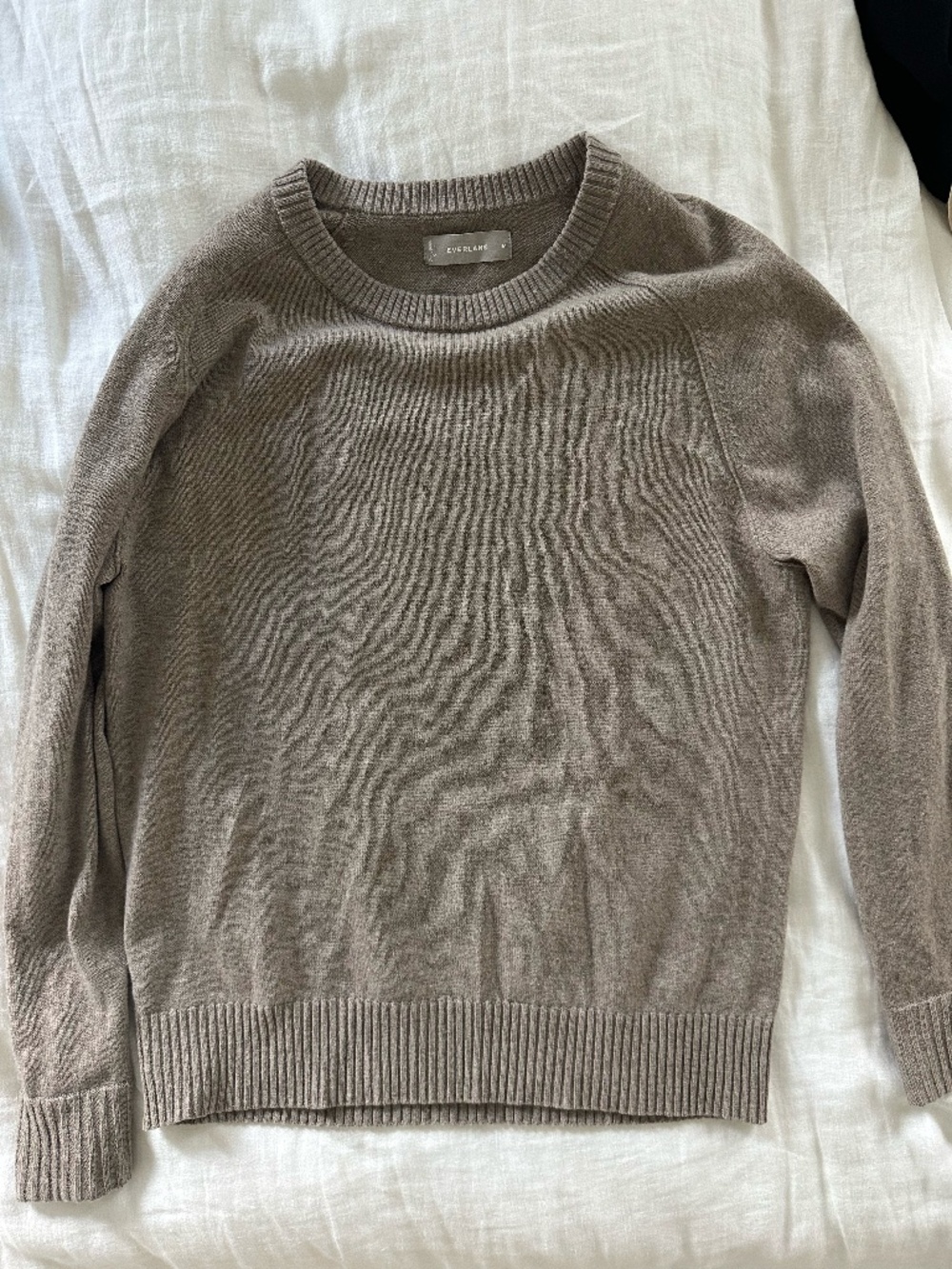 Men's Everlane Tan Sweater, M